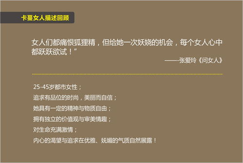 卡蔓時裝 峰尚品牌數字營銷下的高端女裝品牌重塑與傳播規劃案例